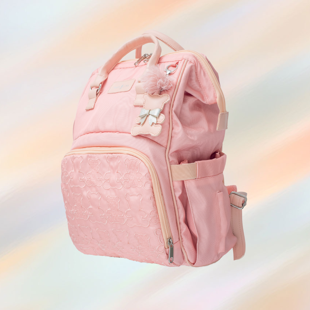 Baby Pañalera Osos Ternura Pastel